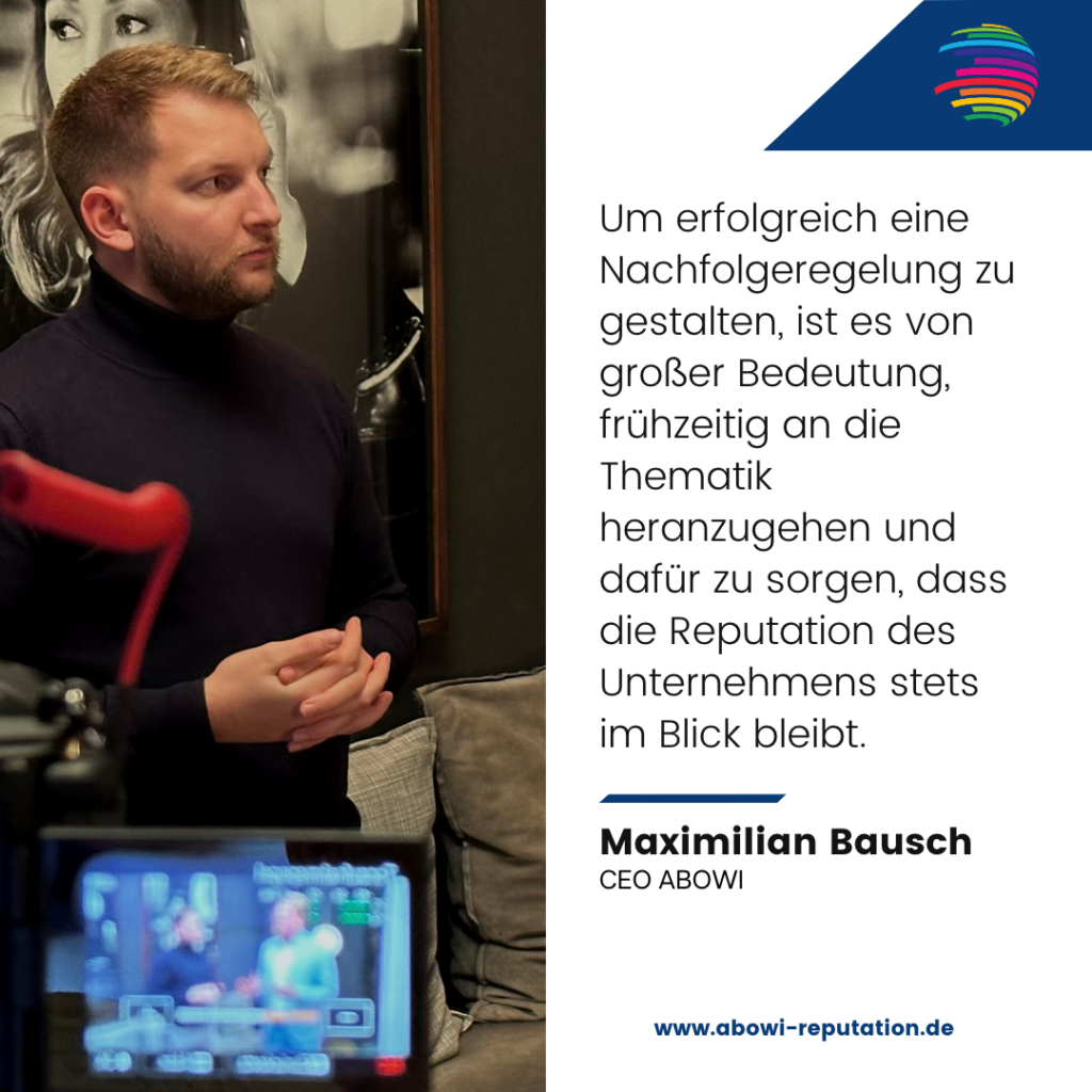 Maximilian Bausch - Unternehmensnachfolge mit Reputation