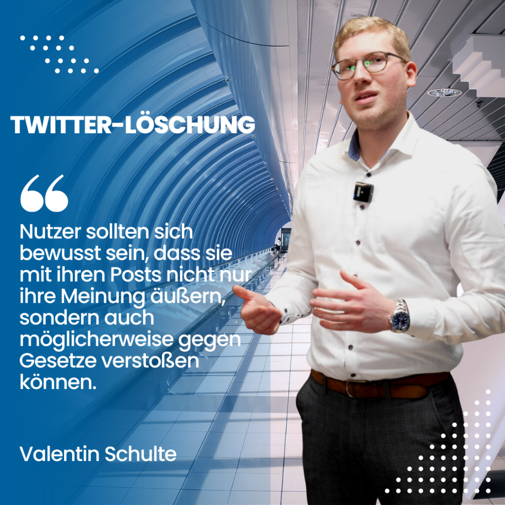 Valentin Schulte - Twitter Löschung