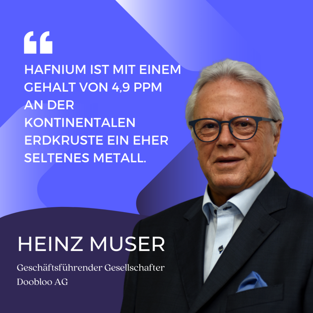 Heinz Muser - Hafnium Metall