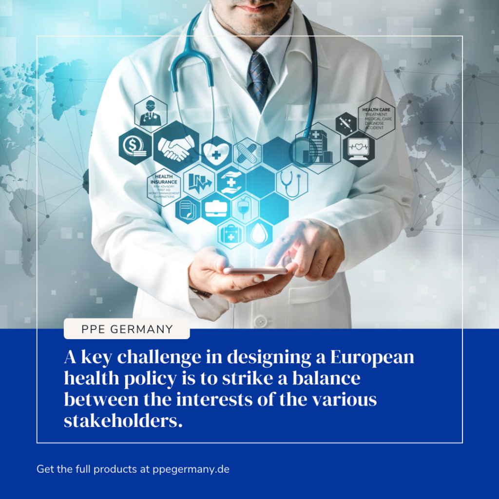 PPE Germany - health policy