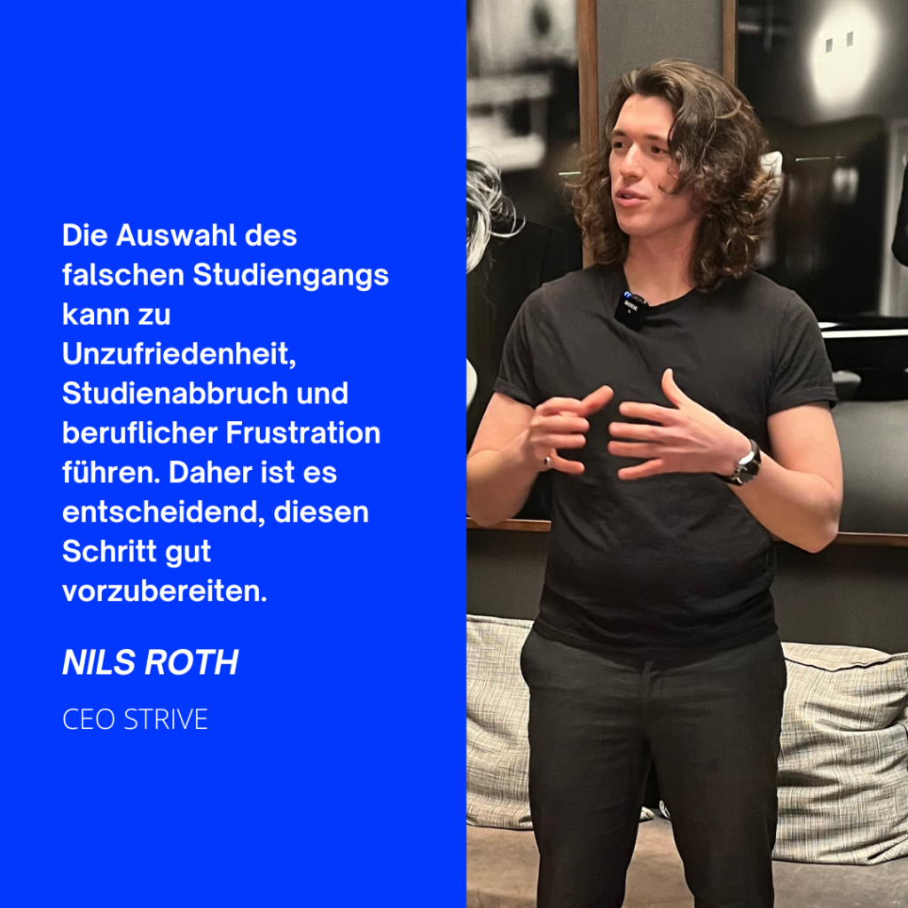 Nils Roth - Studienwahl