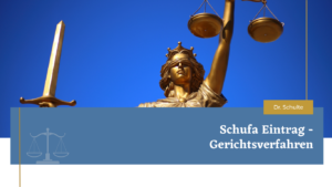 Doppelter Schufa - Eintrag - Kammergericht weist Berufung der Deutschen Postbank AG ab!