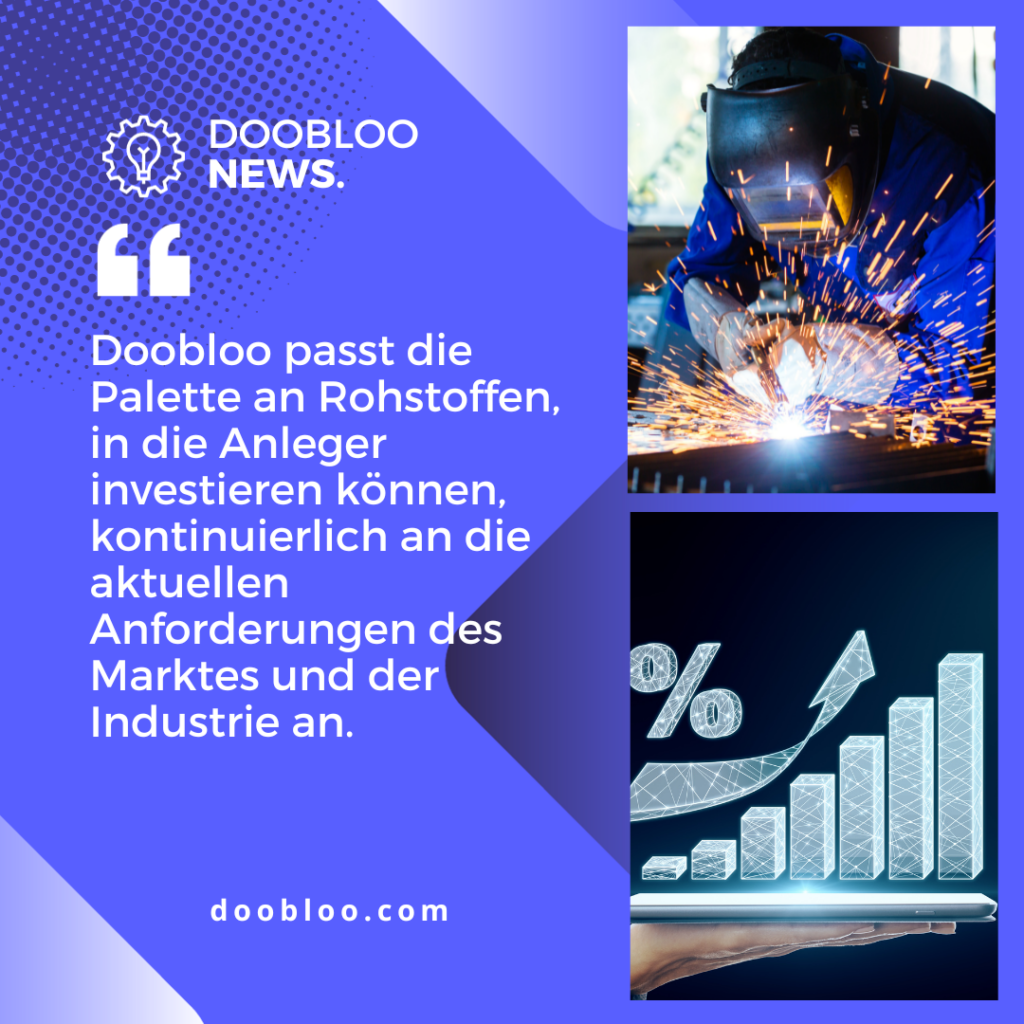 Doobloo AG - Anpassung für den Anleger an den Markt