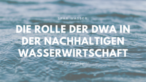 DWA Wasserwirtschaft - Dr. Uli Paetzel