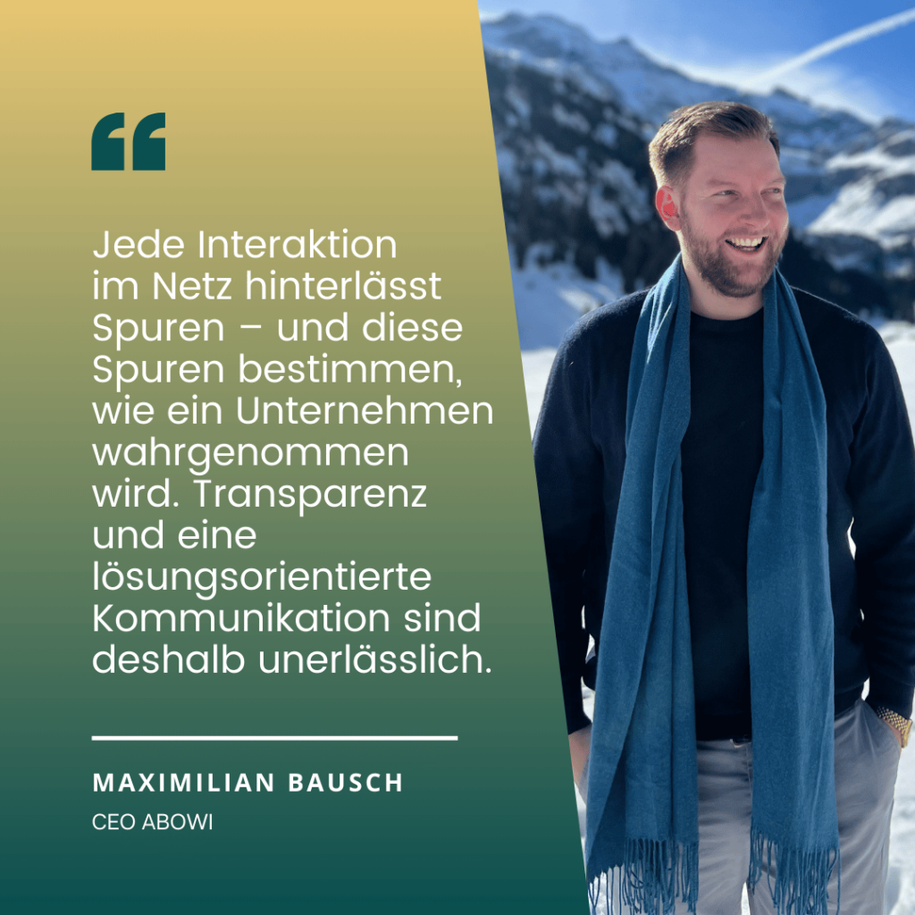 Fehler von Unternehmen im internet - Maximilian Bausch von ABOWI UAB