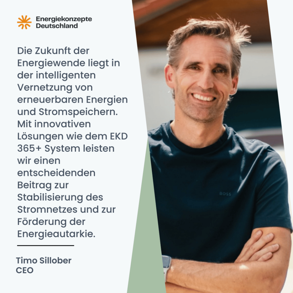 Die intelligente Energiewende - Timo Sillober CEO EKD