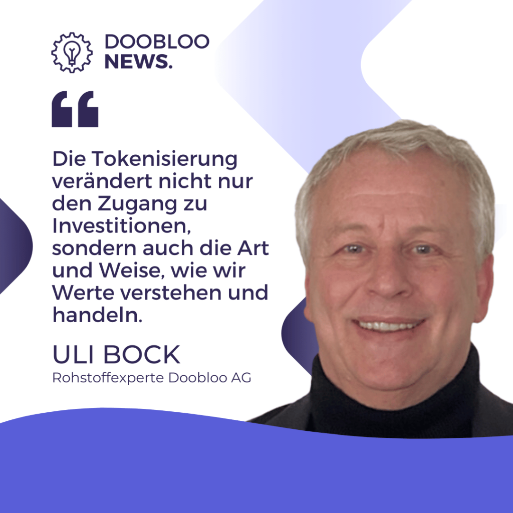 Tokenisierung auf den Finanzmärkten - Doobloo News