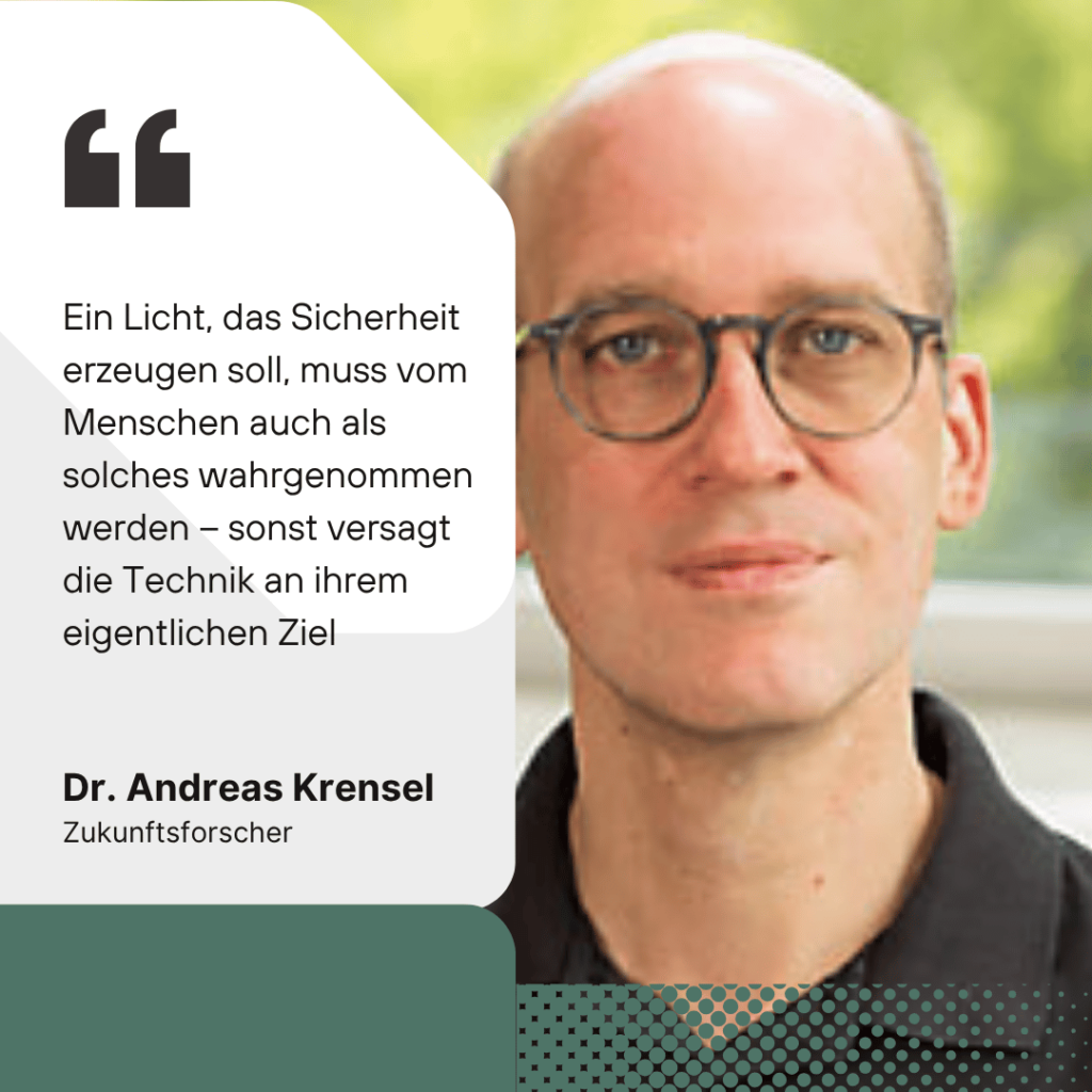 Licht und Sicherheit in Städten - Dr Andreas Krensel