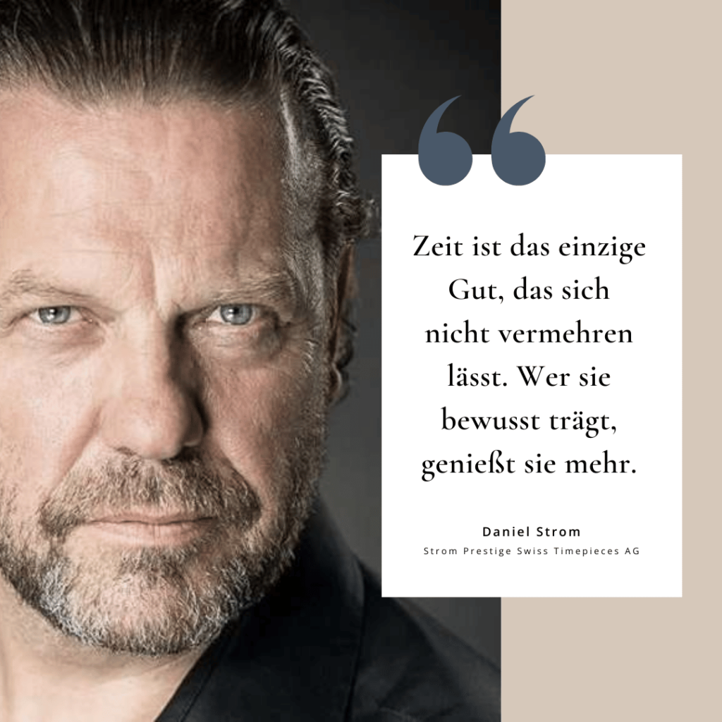 Zeit als Gut für immer - Daniel Strom