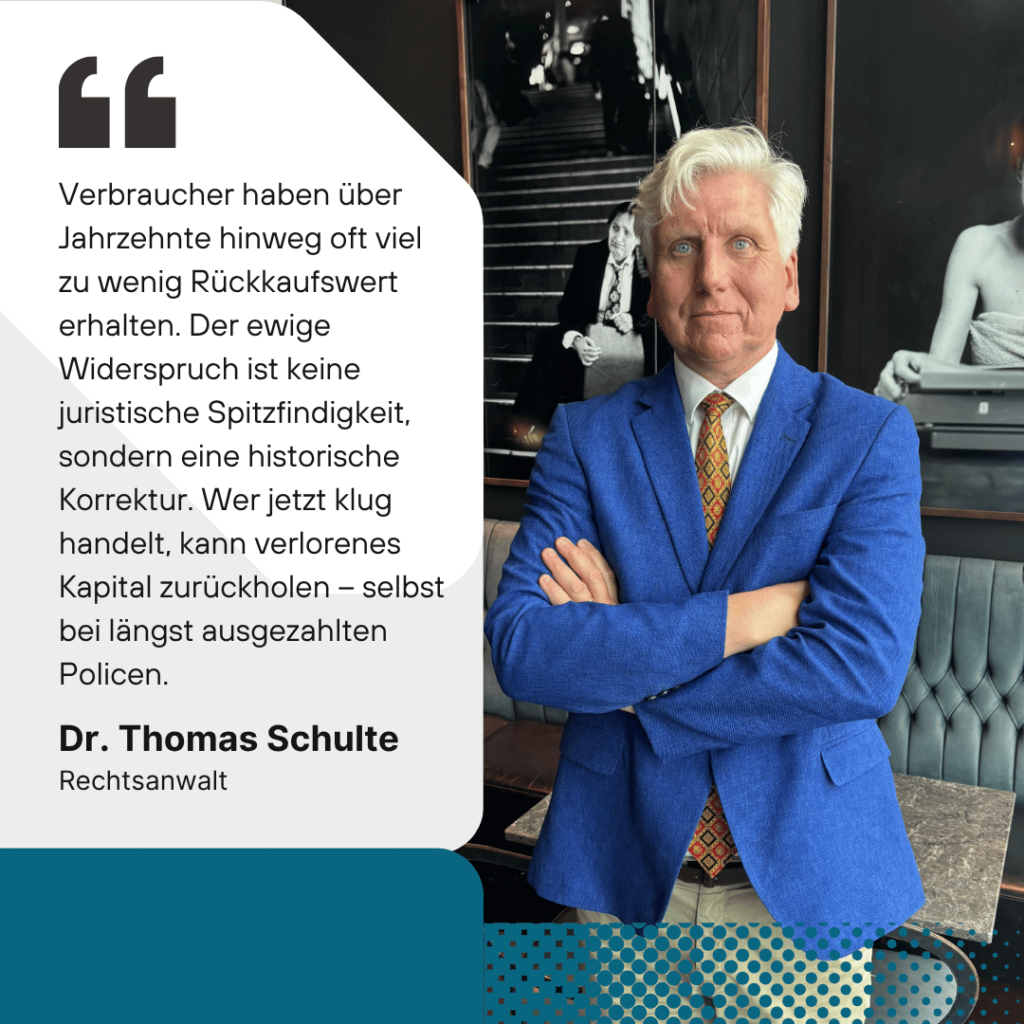 Widerspruch für Verbraucher - Dr Thomas Schulte