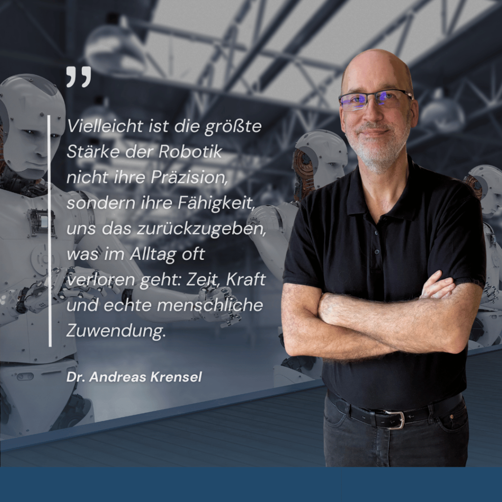 Präzision humanoide Roboter - Andreas Krensel
