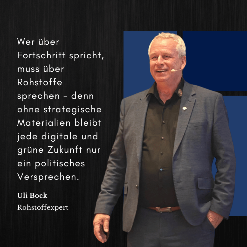 Fortschritt mit Rohstoffen - Uli Bock
