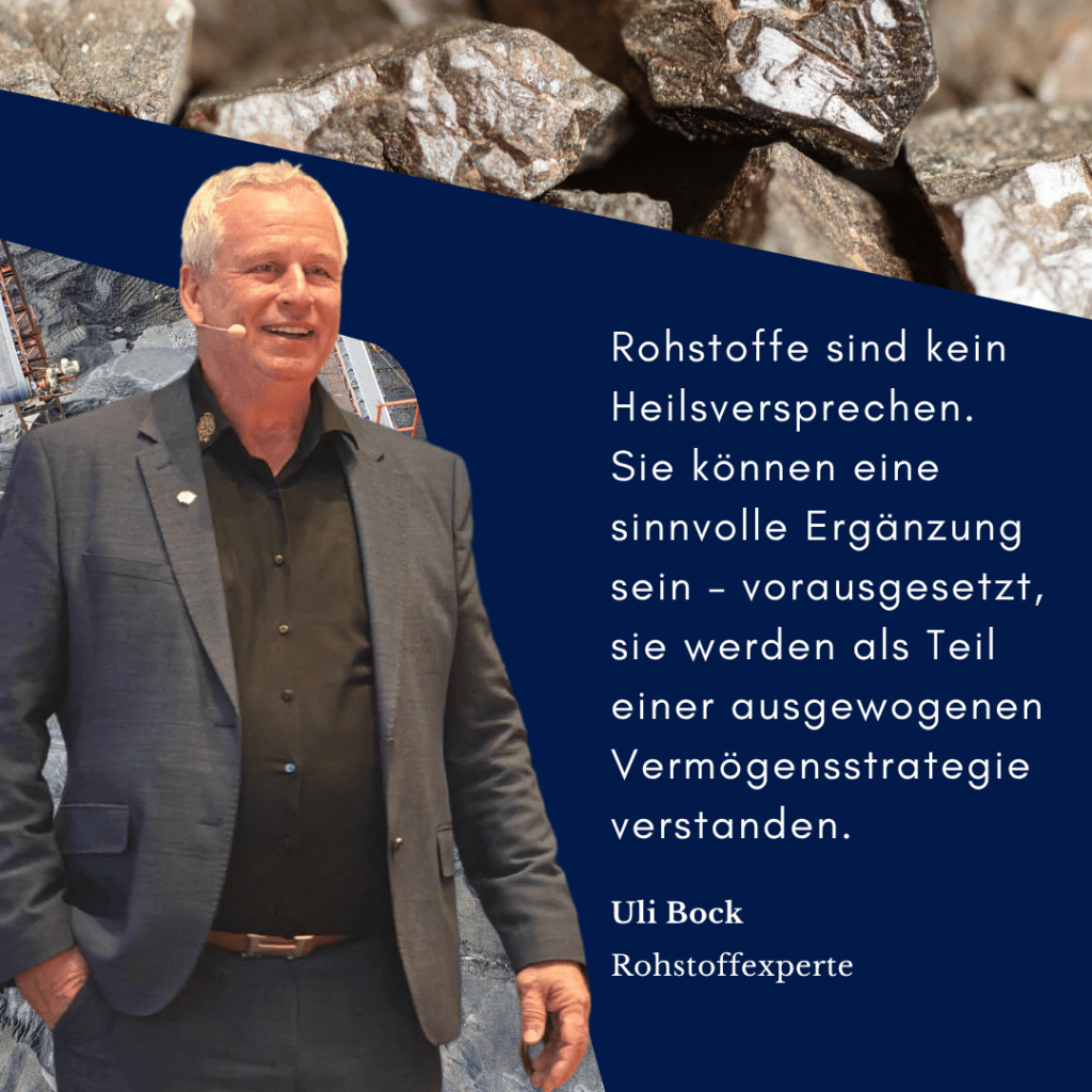 Rohstoffe als Heilversprechen - Uli Bock