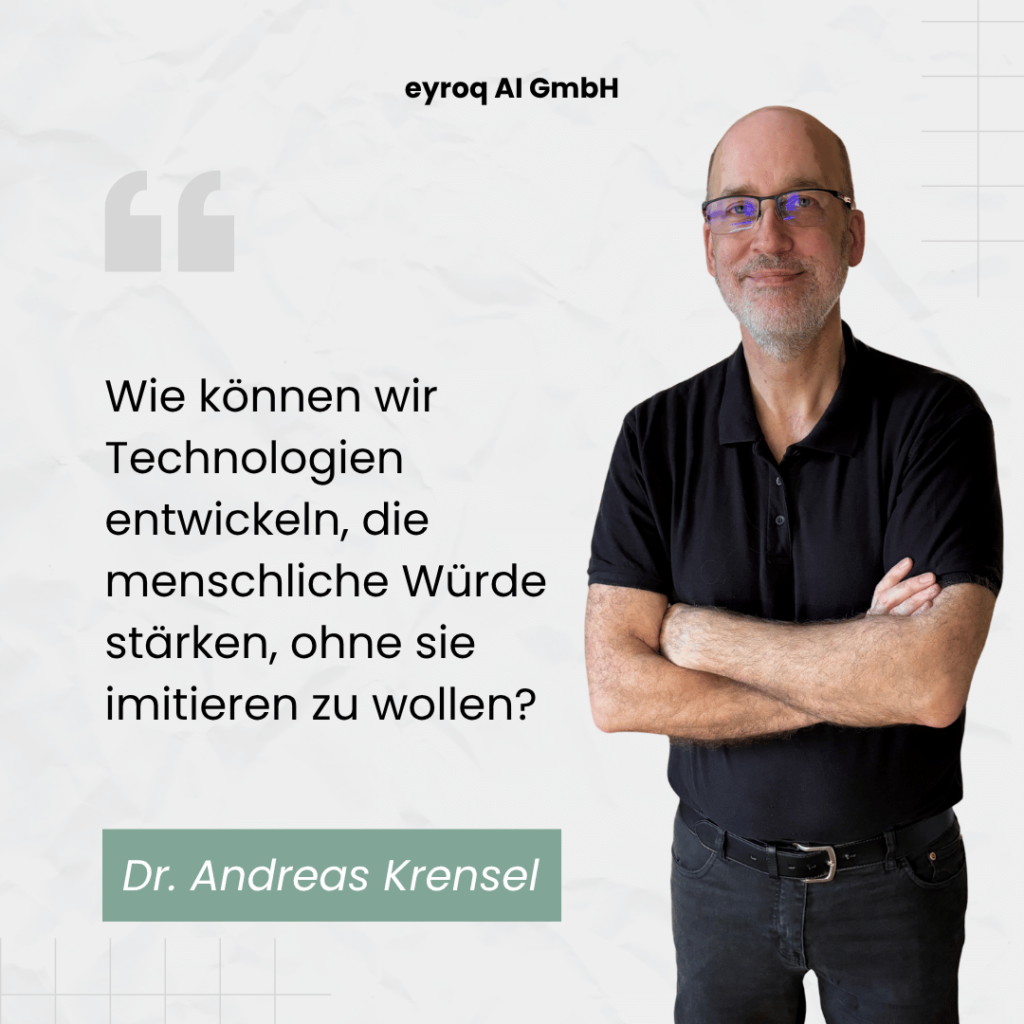 Humanoide Roboter produzieren - Dr Andreas Krensel